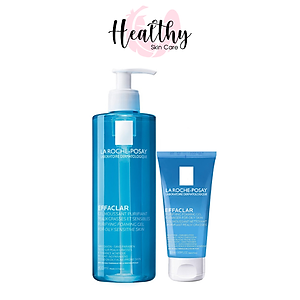 COMBO LA ROCHE-POSAY SỮA RỬA MẶT HỖ TRỢ TRỊ MỤN DẠNG GEL EFFACLAR PURIFYING 400ML VÀ SỮA RỬA MẶT EFFACLAR 50ML