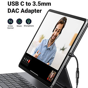 Cổng chuyển đổi Ugreen USB-C to 3.5mm Audio Cable AV161 - Hàng chính hãng