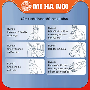 Máy tăm nước Xiaomi Showsee G2 - Hàng chính hãng