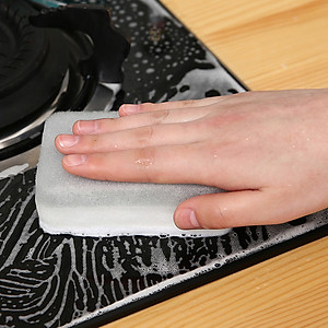 Miếng bọt biển rửa chén bát xoong nồi, bồn rửa chén, lavabo hai mặt siêu sạch tiện dụng