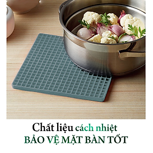 Miếng Bắc Nồi Chống Nhiệt Silicone Hình Vuông La Fonte - 012669