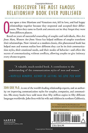 Sách Men Are From Mars, Women Are From Venus: A Practical Guide For Improving Communication And Getting What You Want In Your Relationships