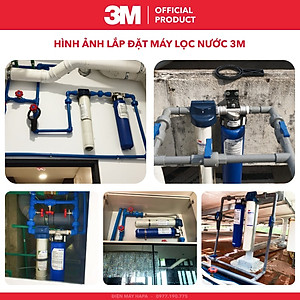 Máy Lọc Nước Đầu Nguồn 3M AP904 PREMIUM Lọc Tổng Sinh Hoạt Gia Đình, Căn Hộ, Chung Cư, Nhà Phố, Biệt Thự - Hàng Chính Hãng 3M Mỹ