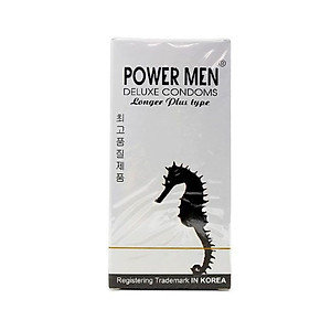 Bao Cao Su Kéo Dài Thời Gian Cá Ngựa Power Men Longer Plus Type (H12) - 100% Hàng Chính Hãng - Che Tên Sản Phẩm