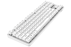 Bàn phím cơ không dây DAREU EK807G White  87-KEYS (Blue/ Brown/ Red D switch) - Chính Hãng
