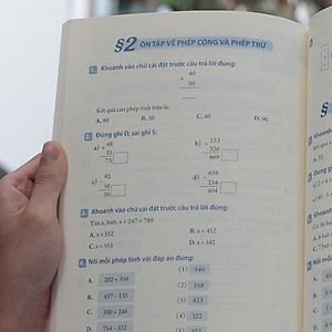 Sách: Combo Bài Tập Trắc Nghiệm Và Tự Kiểm Tra Toán Lớp 2 + Rèn Kĩ Năng Học Tốt Toán Lớp 2