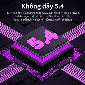 Tai nghe Bluetooth V5.4 Ho.co EW72 Chống ồn, Âm thanh sống động, màn hình LED hiển thị cảm ứng đa chức năng - Hàng chính hãng