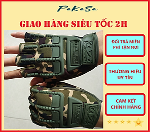 Găng Tay Thể Thao , Găng Tay Phượt Nhiều Mẫu - Hàng Chính Hãng 