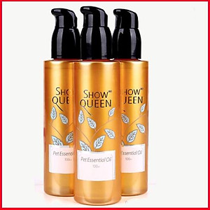 Tinh Dầu Dưỡng Lông Khử Mùi Cho Chó Mèo Show Queen Pet Essential Oil 100ml
