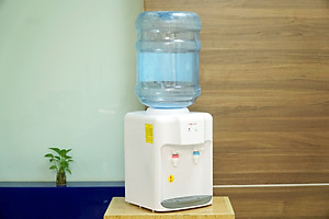 Cây nước nóng lạnh để bàn mini FUJIHOME, máy nước uống nóng lạnh mini tiết kiệm điện - Hàng chính hãng