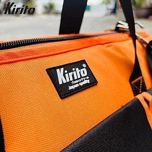 TÚI ĐỰNG ĐỒ NGHỀ CAO CẤP KIRITO NHẬT BẢN Nắp kéo chữ A màu cam đen