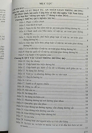 Luật Trật tự an toàn giao thông đường bộ - Hệ thống văn bản quy định chi tiết thi hành