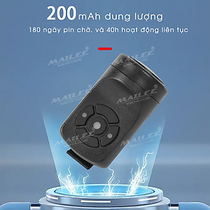 Còi Chuông Xe đạp EH-03 120dB sạc USB có chế độ chống trộm, 4 âm thanh điều chỉnh dung lượng 200mAh pin chờ 180 ngày - Mai Lee