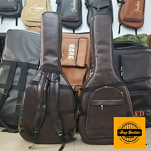 Bao đàn guitar 5 lớp cao cấp simili dày có thể đựng guitar acoustic và classic Duy Guitar Store