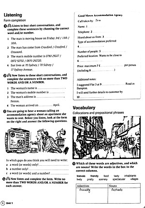 Complete IELTS B1 Workbook with answer & Audio CD