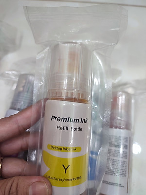 Bộ mực 4 màu dành cho máy in Epson L1110 L3110 L1250 L3210 giá rẻ