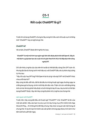 Sách - ChatGPT Từ A Đến Z Trong Một Ngày