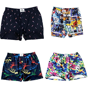 Combo 5 quần đùi nam thun cotton mặc ở nhà 