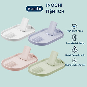 Khay gác dụng cụ nhà bếp thìa nắp vung chảo nhựa cao cấp Inochi Yoko - Chính hãng (Tặng kèm hình dán sticker)