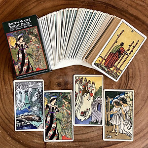 {KÈM QUÀ TẶNG} Bộ Bài Tarot Bói Smith Waite Tarot Cao Cấp