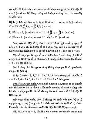 Sách Bài Tập Số Học Và Đại Số Chọn Lọc Cho Học Sinh Trung Học Cơ Sở (Tái Bản Lần 1)