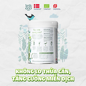 Sữa Bột Hữu Cơ Let's Eco Số 2 Cho Bé 700g 