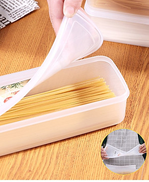 Hộp đựng thực phẩm hình chữ nhật  1100ml - Hàng nội địa Nhật Bản