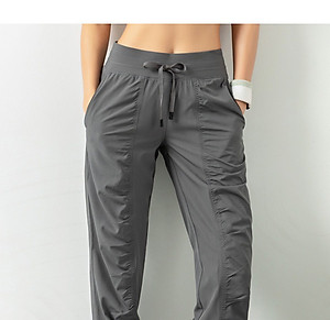 Quần Jogger Thể Thao Nữ Vải Dù Cao Cấp Hàng Quảng Châu