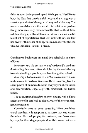 Think Like a Freak: The Authors of Freakonomics Offer to Retrain Your Brain