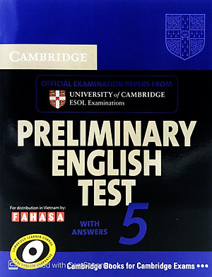 Cambridge Preliminary English Test 5 Student's Book with Answers