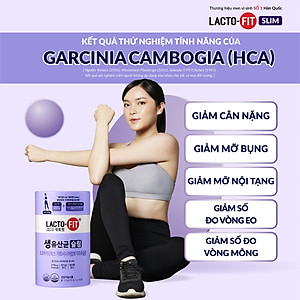 60 Gói Men Vi Sinh Hàn Quốc LACTO-FIT SLIM Cải Thiện Đường Ruột, Hỗ Trợ Người Ăn Kiêng (60 gói x 2g)