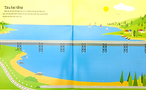 First Sticker Book - Sách Dán Hình Đầu Đời Cho Bé - Tàu Hỏa 75N