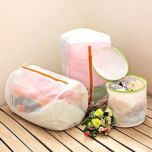 Túi lưới giặt quần áo Okazaki dạng ống  - Nội địa Nhật Bản