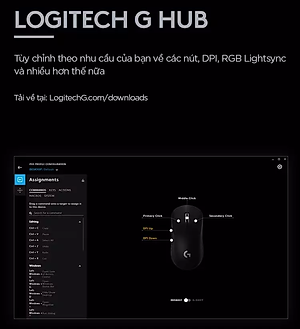 Chuột Logitech G Pro X Superlight - Hàng chính hãng