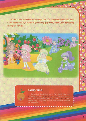 Cô Bé Bánh Dâu- 1000 Đề Can Lấp Lánh - Tập 4