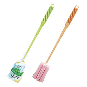 Dụng cụ rửa chai lọ có đầu mút Antibacterial (Size M) - Nội địa Nhật Bản - Giao màu ngẫu nhiên