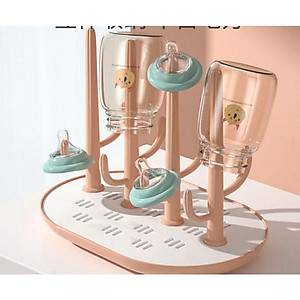 Khay úp bình sữa, núm ti hình cây xương rồng