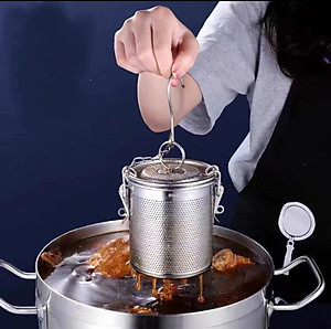 DỤNG CỤ LỌC GIA VỊ BẰNG INOX CAO CẤP NHIỀU SIZE