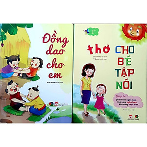 Combo Sách: Đồng Dao Cho Em + Thơ Cho Bé Tập Nói - Bìa Cứng