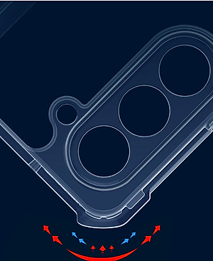 Ốp lưng cho SamSung Galaxy Z Fold 7 / Z Fold 6 hiệu XUNDD cao cấp chống sốc mặt lưng trong - Hàng chính hãng