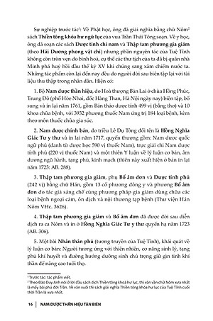 Sách - Nam Dược Thần Hiệu (Tân Biên)