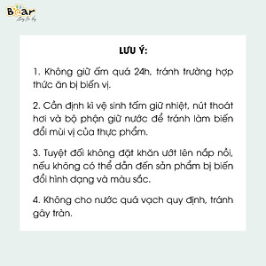 Nồi Cơm Cao Tần, Nồi Cơm Điện Thông Minh BEAR SB-NC16L Dung Tích 1.6 Lít Công Suất 400 W - Hàng Chính Hãng