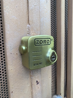 Ổ khóa chụp bát cửa ZORO chống cắt toàn diện phiên bản mới - chống gỉ kháng nước - chìa xe hơi