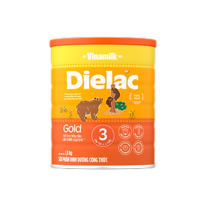 Sữa bột Vinamilk Dielac Alpha Gold 3 1400g (cho trẻ từ 1 - 2 tuổi)
