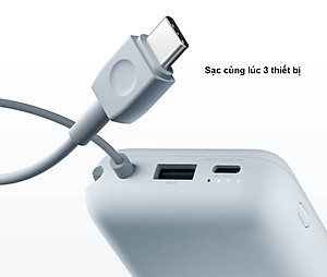 Pin sạc dự phòng Xiaomi 10000mAh 22.5W Pocket có kèm cáp sạc - Hàng Nhập Khẩu