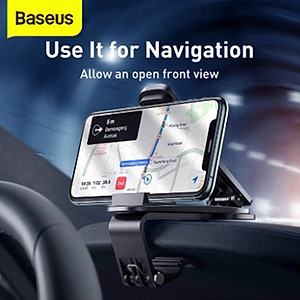 Giá Đỡ Điện Thoại Baseus Big Mouth Pro Car Mount Có Chân Kẹp Điều Chỉnh Giữ Điện Thoại Vào Taplo Xe Hơi Hàng Chính Hãng Baseus