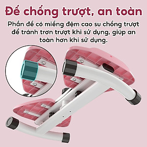 BG Dụng cụ tập thể dục xoay eo bụng đứng 3003R - 3004R cho massage chân giảm cân, bàn xoay eo tập bụng, xoay eo