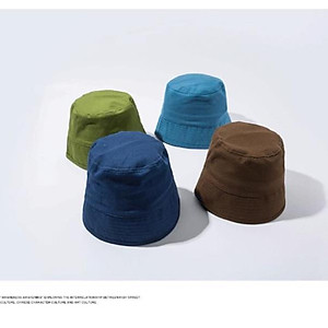 Mũ Bucket Sụp Vành Rộng Chống Nắng Phong Cách Retro Hàn Quốc Mũ Xô Bucket Idol Nam Nữ Unisex Đường Phố Cá Tính Ulzzang
