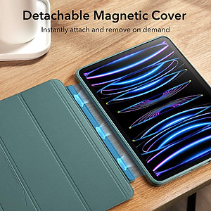 Bao Da dành cho iPad Pro 11 inch 2022/2021 ESR Ascend Hybrid Trifold Case - Hàng Chính Hãng