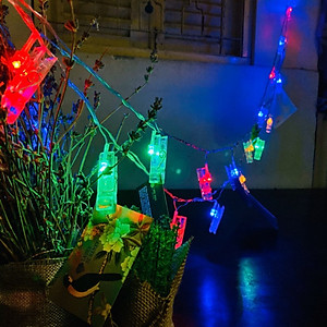Dây Đèn LED Kẹp Ảnh Trang Trí Lễ Tết, Sinh Nhật, Nhà Cửa - Nhiều Kích Cỡ